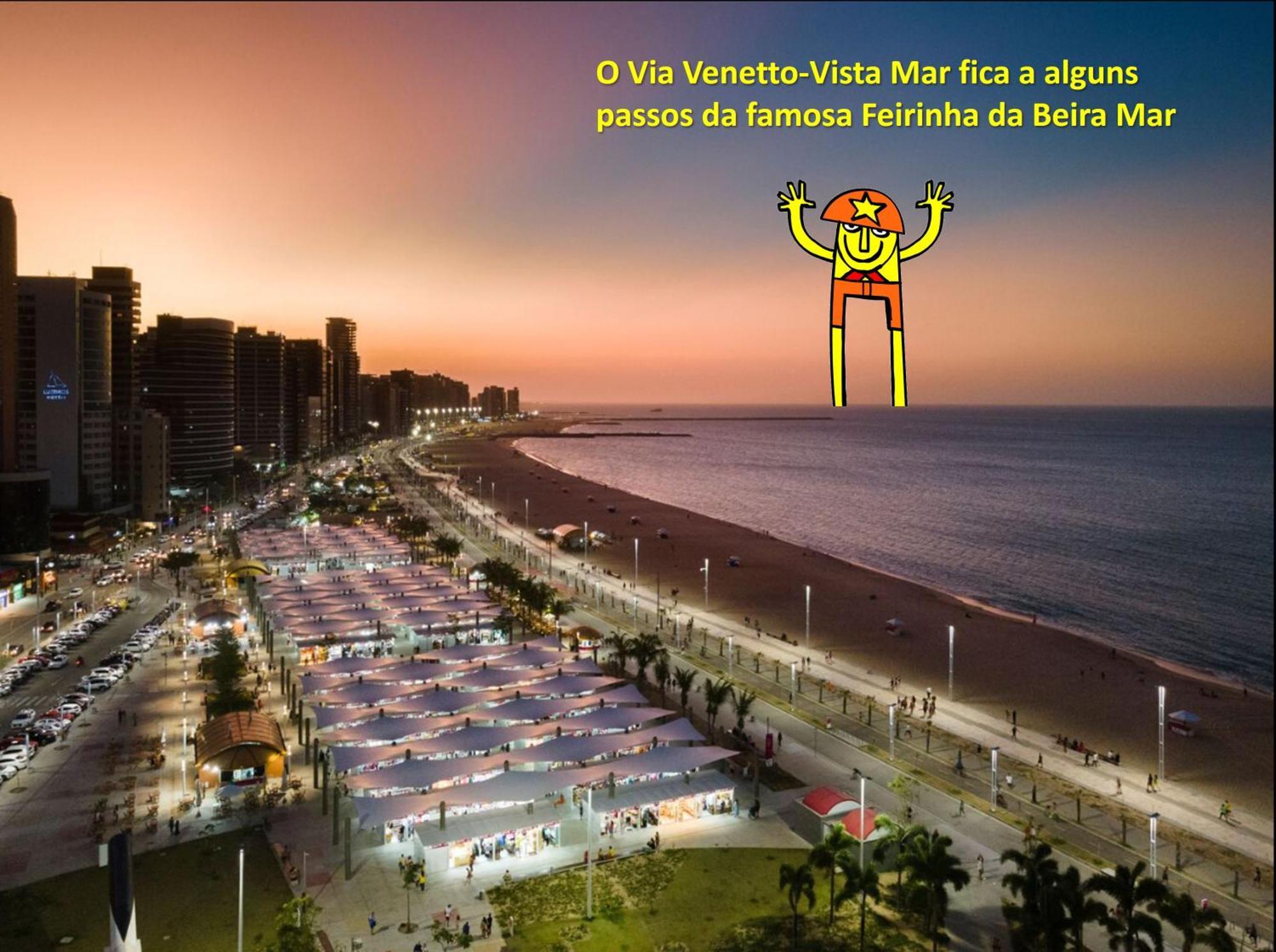 포르탈레자 Via Venetto - Vista Mar 아파트 호텔 외부 사진